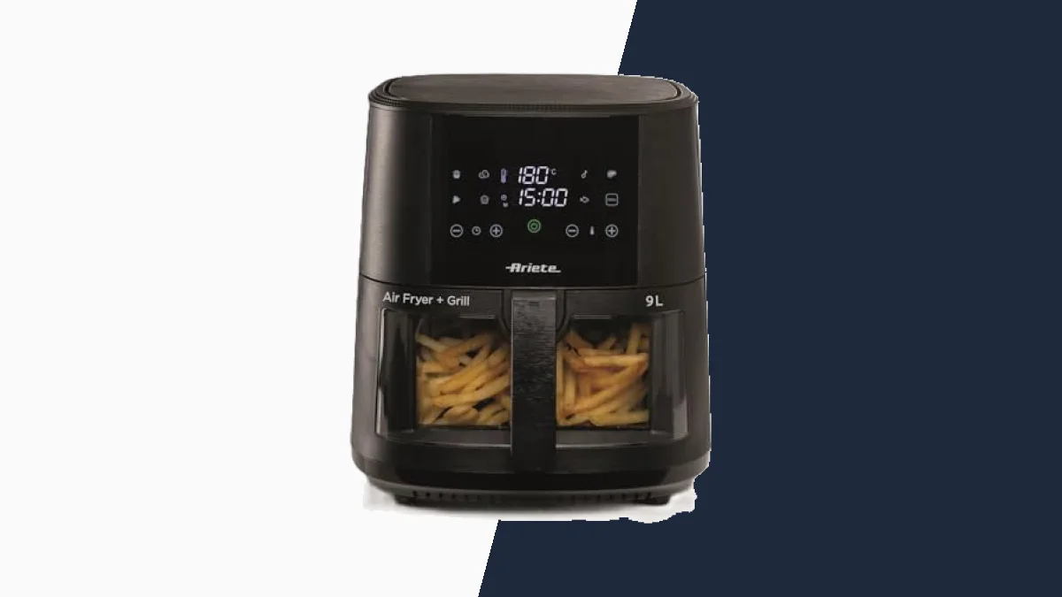 Recensione Ariete Ariete 4630 Friggitrice ad aria 9L, 1500 W, Capacità 9L, Capacità di cottura 2,5